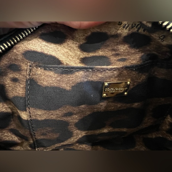 Dolce & Gabbana Glam Leather Bag in Black - Picture 12 of 16